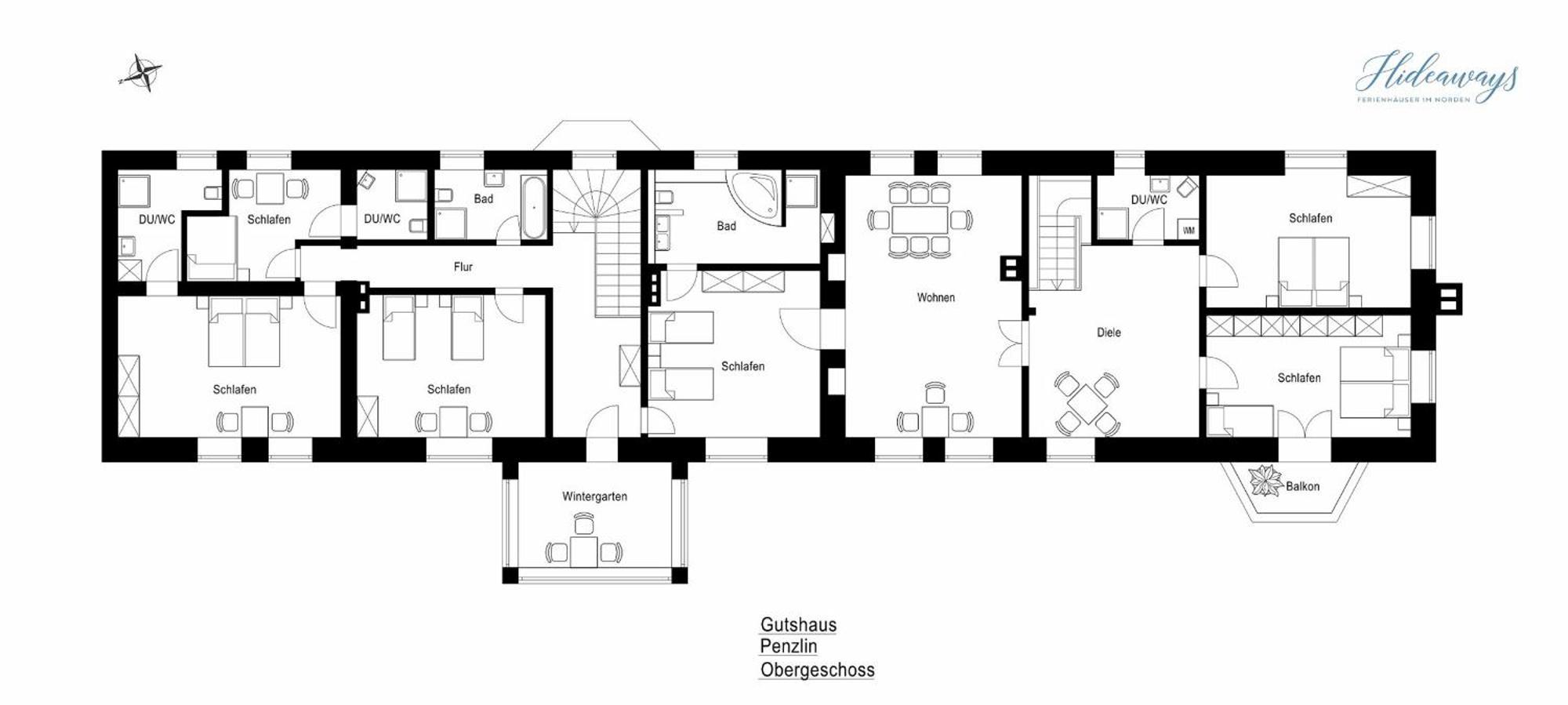 Вилла Gutshaus Penzlin Meyenburg  Экстерьер фото